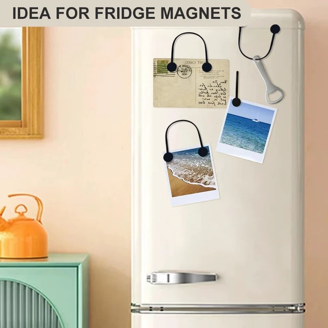 Alt view image 7 of 7 - 7.9'' Magnetic Cord Tie with Labels, Magnetic Twist Tie(10PCS-Black) Magnetic Cable Organizer,Reusable Cable Ties with Strong Magnet for Bundling Cables,Silicone Cord Winder for home,Office