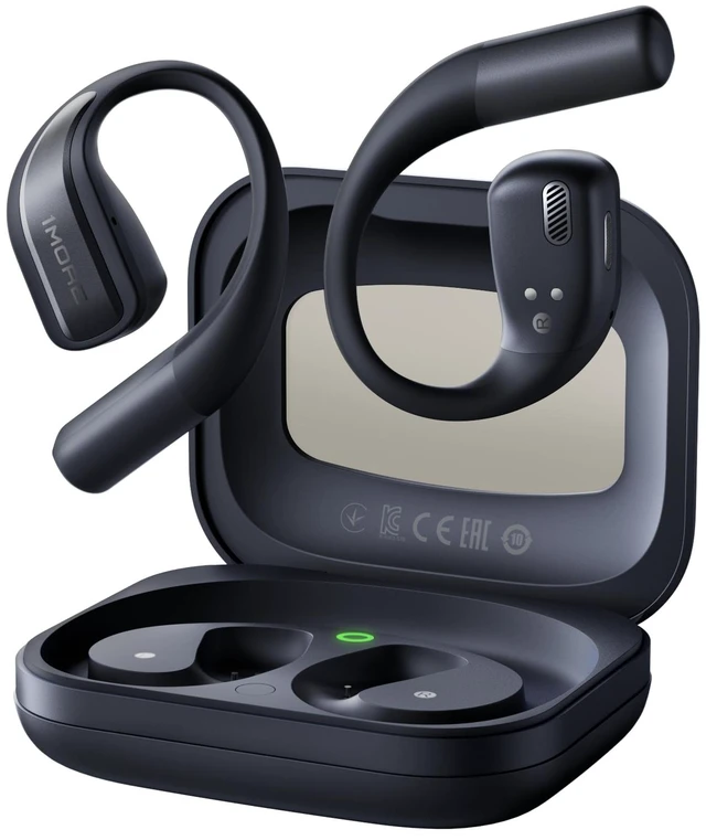 Main image of S70 Open Ear Headphones - True Wireless Bluetooth Open Earbuds, Comfortable Out of Ear Earbuds, Balance AIR+, IPX5 Waterproof, 40H Playtime, App Control, Clear Calls, Black