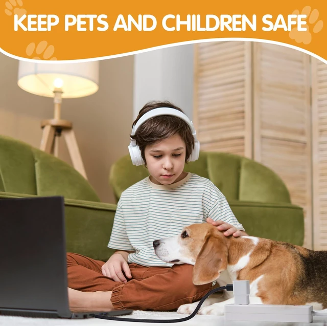 Alt view image 5 of 7 - 3 Pack 30ft Cord Protectors from Pets No Chew, 3/8 Inch, Pet Material No Chew Cord Cover, Protects Cables from Rabbits Dogs Cats, Flexible Electrical Wire Management, Ideal for Home Office