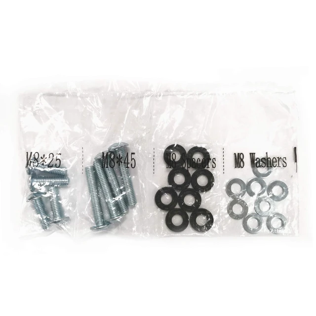 Alt view image 6 of 7 - TV Mounting bolts-M8x 45mm and M8 x 25mm (4PCS) TV Mounting Screws Compatible for Samsung TV with 2.5mm Spacers & 8.5mm Washer (Pack of 4)
