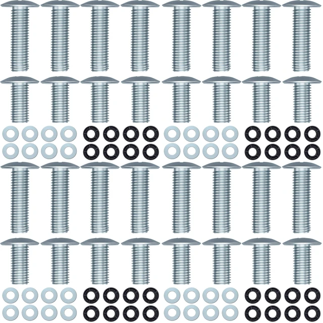 Main image of TV Mounting bolts-M8x 45mm and M8 x 25mm (4PCS) TV Mounting Screws Compatible for Samsung TV with 2.5mm Spacers & 8.5mm Washer (Pack of 4)