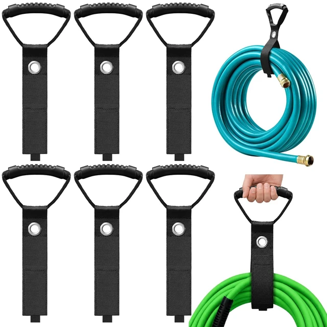 Main image of Extension Cord Holder, 17" Heavy-Duty Storage Straps with 6 Pack Wrap & Hang, Tangle-Fre, Reusable, Adjustable, Hook & Loop, Assorted Sizes, Cable Organizer For Warehouse, Garage, Workshop