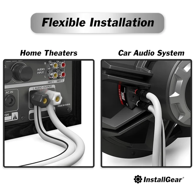 Alt view image 4 of 6 - Speaker Cable - 14 Gauge AWG (100ft - White) - White Speakers Wire Cable - Speaker Wire for Outdoor, Automotive, and Marine
