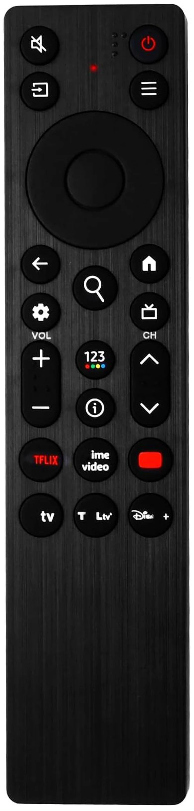 Main image of RC923A FMB1 Remote Control, Compatible with TCL QD-Mini LED 4K UHD Google Smart TV, G0401-000267, No Pairing Needed, No Voice Control