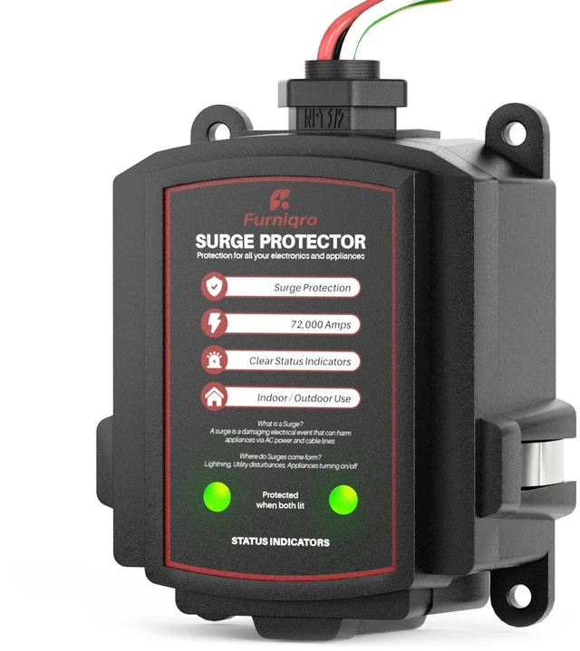 Main image of FHSPD72S Whole House Surge Protector for 72,000 Amps, Ultimate Surge Protection, Whole Home Surge Protector, Indoor/Outdoor Use, 120/240V