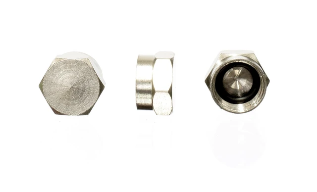 Alt view image 4 of 7 - Coaxial Cable Caps for Ground Blocks, Splitters, or Other F Connectors - F81 Coax Weather Caps to Protect Female Coaxial Connections for Future Use - 25 Pack