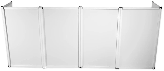 Alt view image 3 of 7 - RSCFAW White Scrim for DJ Facade, fits 27.5" W x 47.2" H Includes 4 Scrims, Fire Retardant, 3M Velcro, Stretch Fabric, Removable and Washable, Wrinkle-Free, Fits Pyle and ADJ Facades
