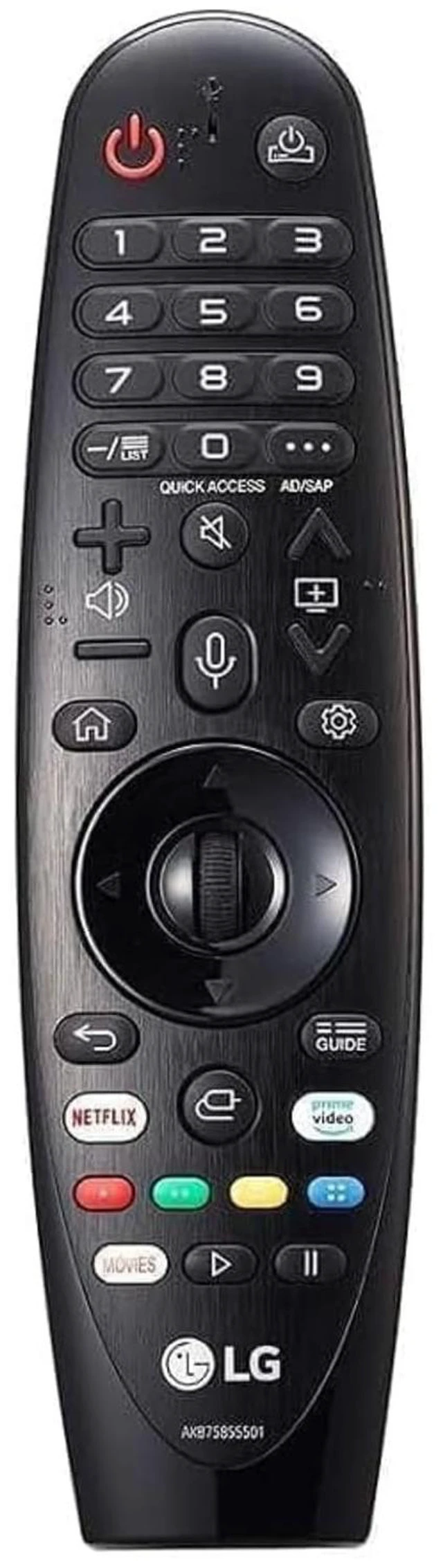 Main image of MR20GA Original Magic Remote Control Compatible with 2018 2019 2020LG TV4K UHD, OLED, NanoCell Smart TVs Bluetooth Magic Remote with Voice, Scroll & Point Functions (AKB75855501)