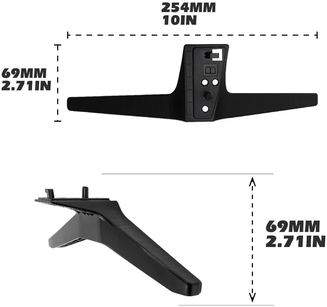 Alt view image 6 of 6 - for LG 65 Inch TV Stand Legs and 60 Inch TV Legs, for LG TV Stand For LG models including 60UJ6050 60UK6090 60UM6900 60UN7300 65UJ6300 65UK6090 65UM6900 65UM7300PUA 65UN6950 with Screws