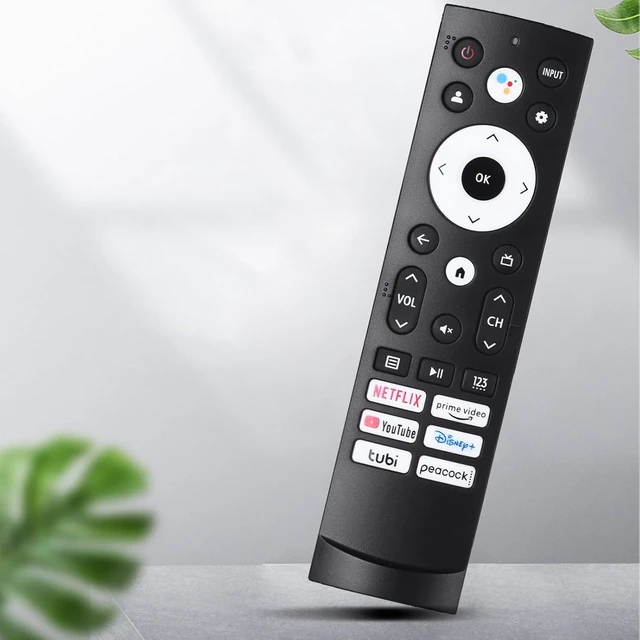 Alt view image 5 of 6 - Replacement Remote Control Compatible with Hisense Google 4K UHD Series Smart TV 65U8H 75U8H 50U6H 55U6H 65U6H 75U6H 43A6H 50A6H 55A6H 55U6K 65U7K 55U8K