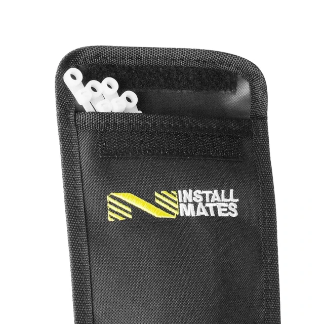 Alt view image 4 of 6 - Installmates Cable Tie Pouch, Holds 14" Cable Ties (Black)