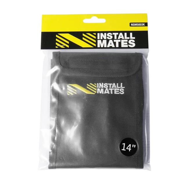 Alt view image 6 of 6 - Installmates Cable Tie Pouch, Holds 14" Cable Ties (Black)