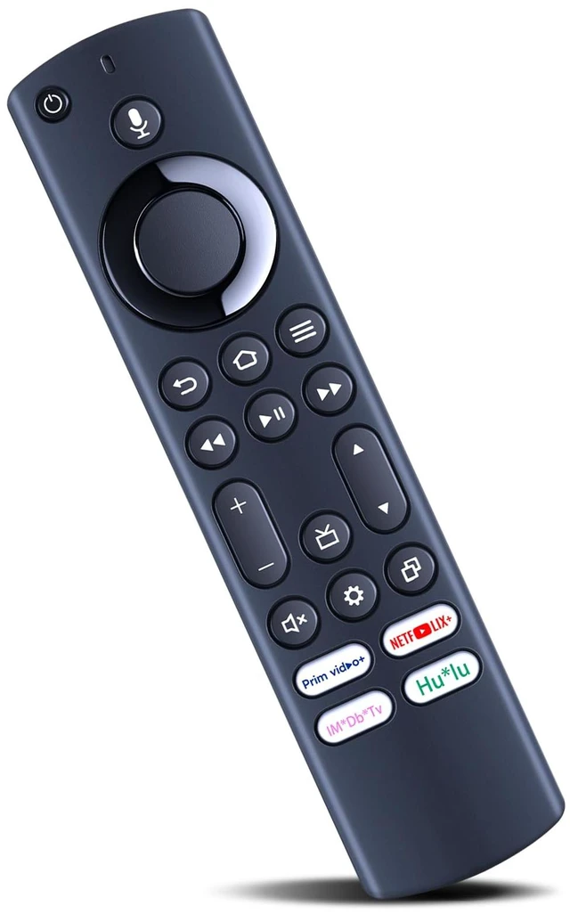 Main image of NS-RCFNA-21 REV D/NS-RCFNA-21 Rev B Replacement Voice Remote Control Compatible for Insignia and Toshiba Smart TV, for 2022 Chrysler Pacifica HybridRear Seat DVD Theater