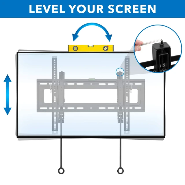 Alt view image 6 of 7 - Advanced Tilt TV Wall Mount Full Tilting Extendable Mounting Bracket Fits 37" - 80" Screen VESA Compatible up to 600x400mm Perfect Above Fireplace Mounting Bracket