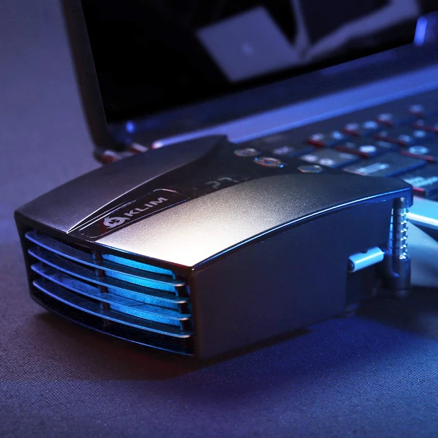 Alt view image 3 of 7 - Tempest Laptop Cooler with Vacuum Fan, Rapid Cooling, Temperature Detection Automatic or Manual Mode, Spins at 4000 RPM for Quiet Performance