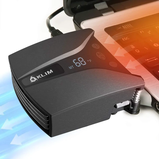 Main image of Tempest Laptop Cooler with Vacuum Fan, Rapid Cooling, Temperature Detection Automatic or Manual Mode, Spins at 4000 RPM for Quiet Performance