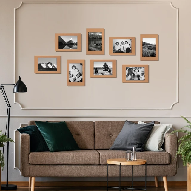 Alt view image 6 of 6 - 150 Pcs 4 x 6 In Paper Picture Frames Bulk Standing Photo Frame Back to School Gifts, With Easel Stand, Cardboard Picture Arts, DIY Family Art Craft Decoration, Wedding Photos Display
