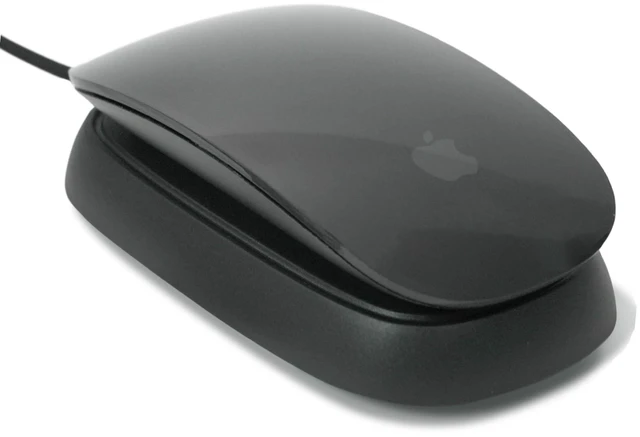 Main image of Charging Station for Apple Magic Mouse, Black Usable As Charging Dock, Stand & Charger, Includes 5ft (1.5m) USB-C Cable, USB-C Connector, Perfect Accessories