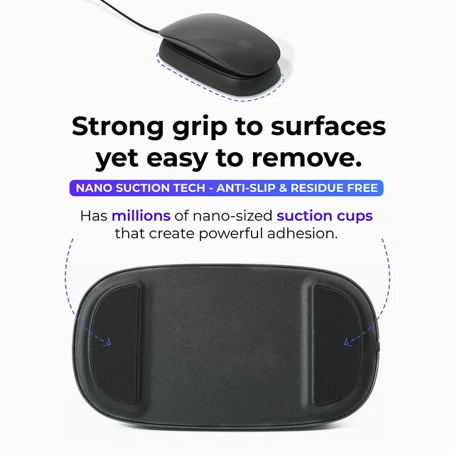 Alt view image 4 of 6 - Charging Station for Apple Magic Mouse, Black Usable As Charging Dock, Stand & Charger, Includes 5ft (1.5m) USB-C Cable, USB-C Connector, Perfect Accessories