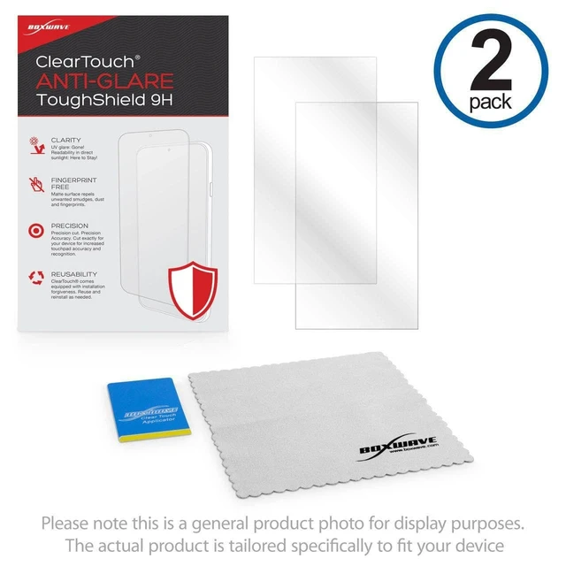 Alt view image 7 of 7 - Screen Protector Compatible with Skylight Calendar (15 inch) - ClearTouch Anti-Glare ToughShield 9H (2-Pack), Anti-Glare 9H Tough Flexible Film Screen Protector