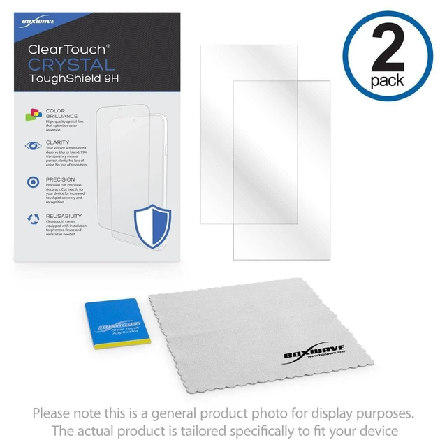 Alt view image 6 of 6 - Screen Protector Compatible with Skylight Calendar (15 inch) - ClearTouch Crystal ToughShield 9H (2-Pack), Clear 9H Tough Flexible Film Screen Protector