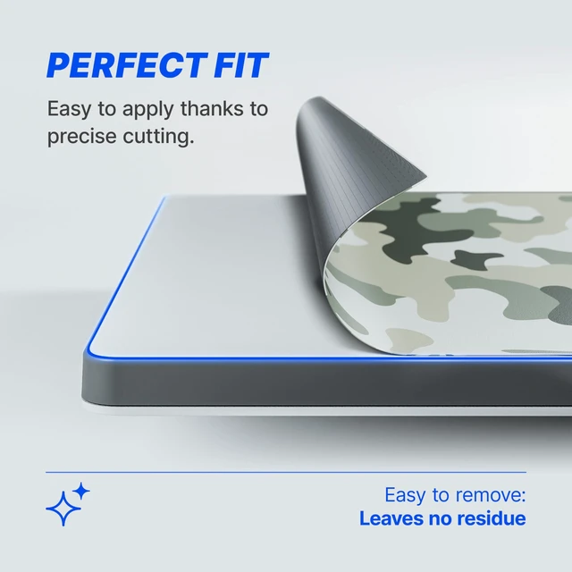 Alt view image 5 of 7 - Protective Skin Sticker for Starlink Mini Accessories, Camo Green Weatherproof, residue-free sticker protects your device without signal loss, easy to apply and remove for outdoor use