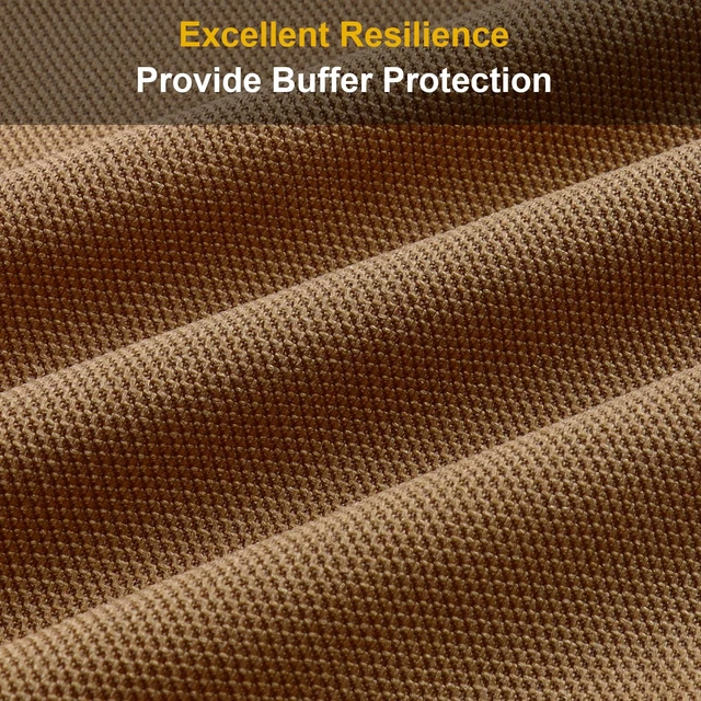 Alt view image 3 of 7 - 108" x 54" Speaker Cloth Fabric, Acoustic Fabric, Dustproof Brown Replacement for Speakers Mesh Cover Media Cabinet Renovation Home Stage Audio Repair Vintage Speaker