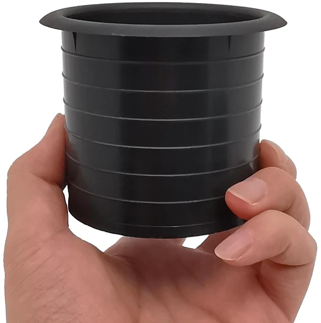 Alt view image 5 of 7 - Subwoofer Speaker Cabinet Port Tubes, 3"x3", 2 Pack 3" Diameter x 3" Length, Bottom Grid, for PA/DJ Speaker Cabinets Subwoofer Bass Reflex Tube Box Vent