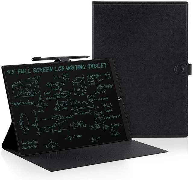 Main image of LCD Writing Tablet for Adults: 11.5 Inch with Cover Case Reusable Drawing Board Erasable Writing Pad Use for Office Study Teaching