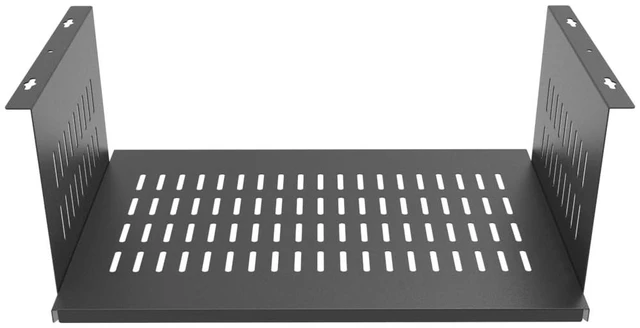 Alt view image 5 of 6 - Under Desk Computer Mount for Small Form Factor Computer 6.5"H Compatible with PlayStation 4, PS4 Slim, PS4 Pro for Under Desk Gaming, W 17.3" x H 6.5" x D 12" (6.5inch High)