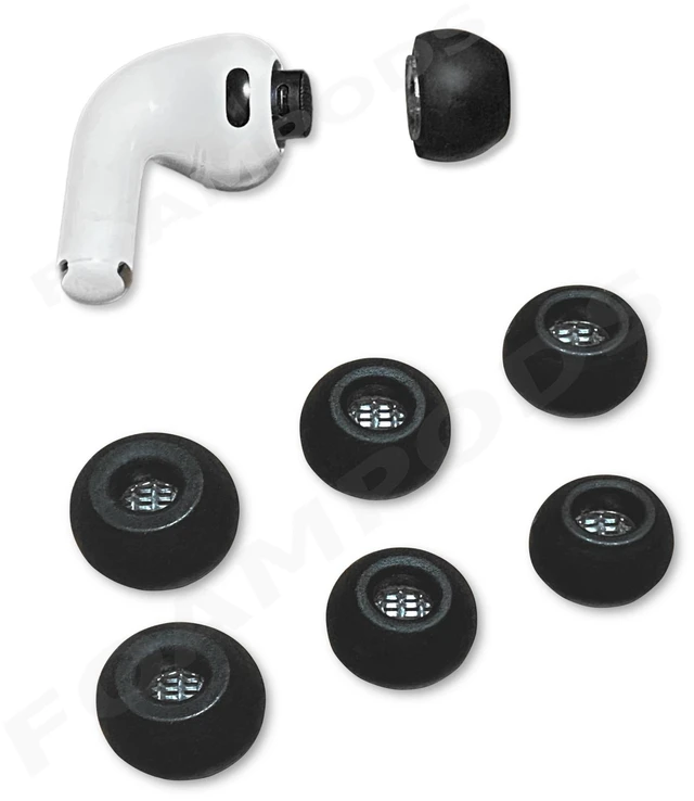 Main image of 9pc Memory Foam Replacement Ear Tips for Apple Airpods Pro 3 (3rd Gen 2025) Headphones -Assorted S/M/L
