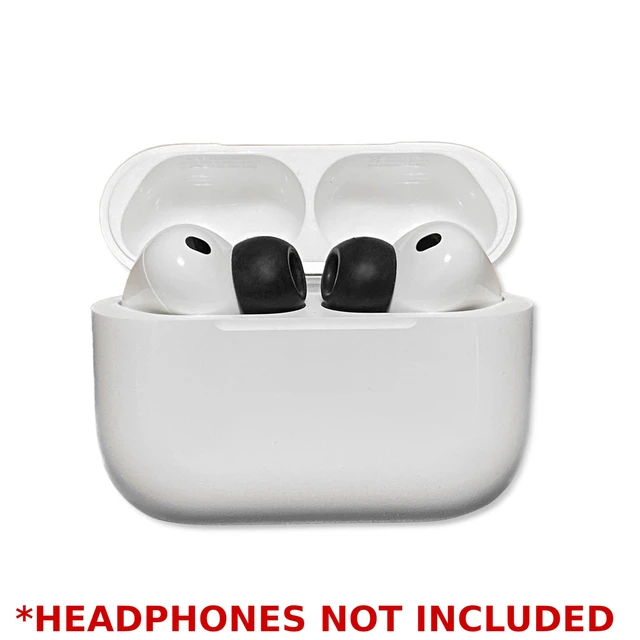 Alt view image 4 of 5 - 9pc Memory Foam Replacement Ear Tips for Apple Airpods Pro 3 (3rd Gen 2025) Headphones -Assorted S/M/L
