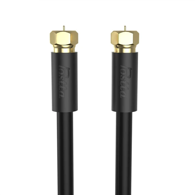 Coaxial Cable(40 Feet) Triple Shielded Digital RG6 Antenna Cable with F ...