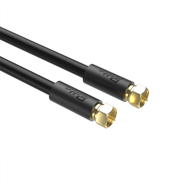 Coaxial Cable(40 Feet) Triple Shielded Digital RG6 Antenna Cable with F ...