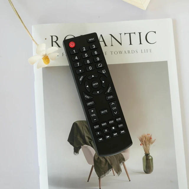 Alt view image 7 of 7 - Replacement Remote Control for Dynex DX-L15-10A DX-L321-10A DX15L150A11E15AMZNKLWBENN DX15L150A11E15AMZNKLWBMNN E40ASZNKLWBUXNX DX19L150A11 DX32LD150A11B LCD LED HDTV TV