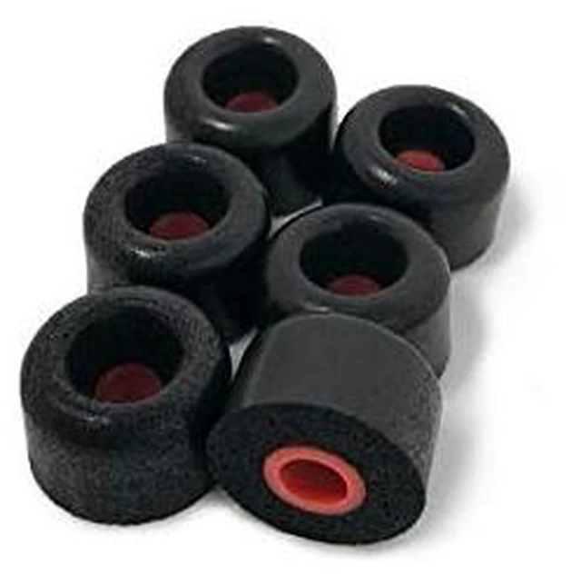 Main image of Memory Foam Earbud Tips, Audiophile Replacement Foam Tips for Ear Plugs, Compatible with Flares Jet Earphones and earHD, Large, 3 Pairs