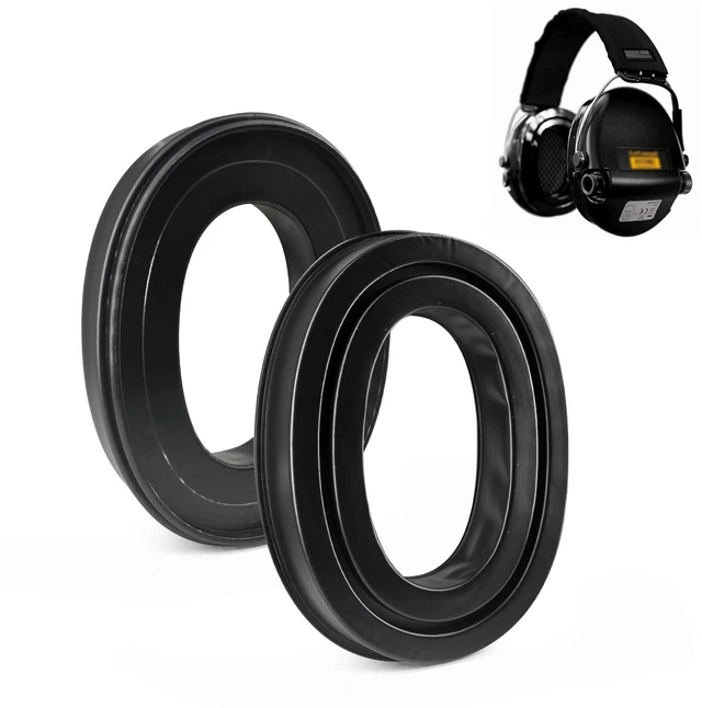 Main image of Replacement Gel Ear Pads for Sordin Supreme PRO PRO X Headphone, Headsets TPU Ear Cushions Earmuffs Protector (Type A)
