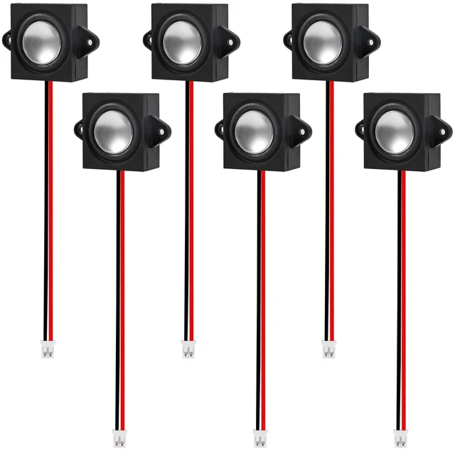 Main image of 6pcs Mini Speaker 3 Watt 8 Ohm Loundspeaker 8ohm 3w Micro Speaker with JST-PH2.0 Interface for Small Electronic Projects Advertising Machines LCD TV Monitors