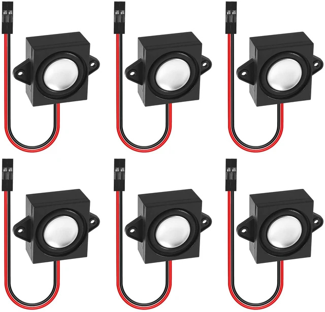 Main image of 6pcs 3 Watt 8 Ohm Mini Speaker 8ohm 3w Loudspeaker Full-Range Cavity Micro Speakers with Separating Interface 3.3V 5V for Small Electronic Projects Advertising Machines LCD TV Monitors
