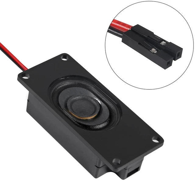 Alt view image 3 of 7 - 6pcs Speaker 3 Watt 8 Ohm Single Cavity 8ohm 3w Mini Speaker with Separating Interface Full-Range Cavity Mobile Portable Advertising Machine Speaker Connector 3.3V 5V
