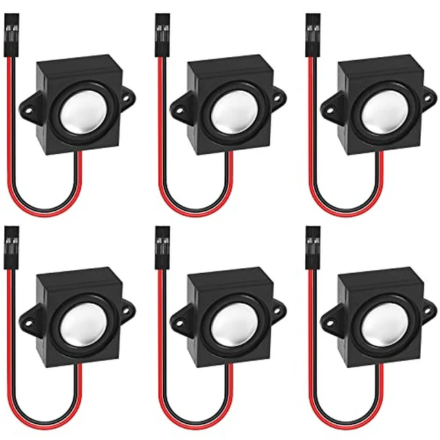 Alt view image 7 of 7 - 6pcs 3 Watt 8 Ohm Mini Speaker 8ohm 3w Loudspeaker Full-Range Cavity Micro Speakers with Separating Interface 3.3V 5V for Small Electronic Projects Advertising Machines LCD TV Monitors