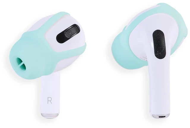 Main image of ACOUS Design Purest Pro Silicone Earbuds Covers Anti-Slip Sport Replacement Ear Tips Enhance Sound Quality Compatible with Apple AirPods 3, AirPods Pro 1 & 2 for Workouts (Pale Blue)