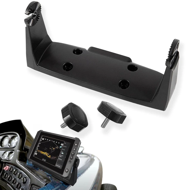 Main image of 000-11019-001 Gimbal Mount Bracket for HDS-7 Gen2 Gen3 Touch and HOOK-7 Fits HDS-7 Gen2 Touch, Gen3, Carbon & HOOK-7; gimbal mounting bracket with knobs for secure marine display positioning