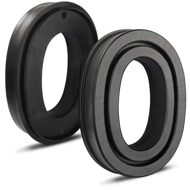 Alt view image 2 of 7 - 3M WorkTunes Ear Pads - Silicone Gel Instant chill Replacement Earpads Compatible with 3M WorkTunes Peltor Tactical 100/300/500 Ear Cushion Rangeguard 3M Peltor Shotgunner II Pro Tac Com Tac Earmuffs