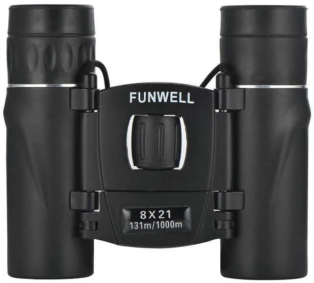 Alt view image 2 of 5 - Mini Compact Lightweight 8x21 Small Binoculars for Concert Opera Sports Game Outdoors Hiking Travel Kids Bird Watching Christmas Gift