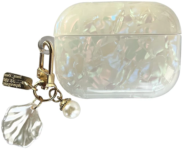 Main image of for AirPods Pro 3 Case 2025, Pearl Aurora Glitter Protective Shell with Charm, Cute Aesthetic Case for AirPods Pro 3rd Generation (Aurora, AirPods Pro3)