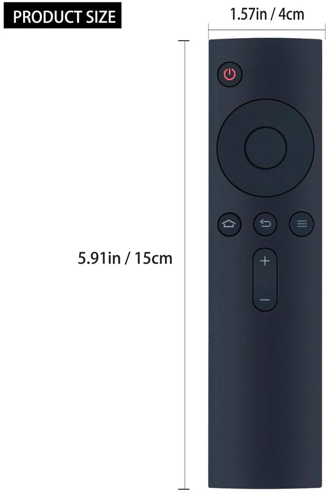 Alt view image 4 of 4 - Replacement Remote Compatible with Xiaomi TV Box, Mi Box Mini, Mi Box 3C, Mi Box 3S, Mi Box Pro, Mi Box 3Pro, Mi Box 3 MDZ-16-AB