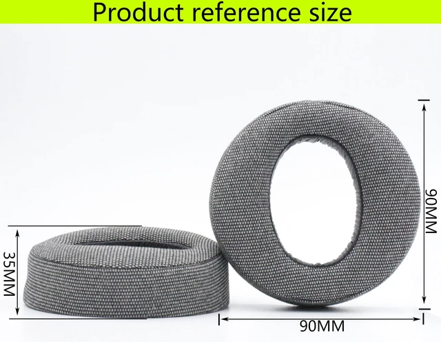 Alt view image 4 of 5 - Replacement Ear Pads Compatible with Sony PS5 Gray Also suitable Sony Pulse 3D wireless headphones Soft cotton/memory foam ear pads and earmuffs