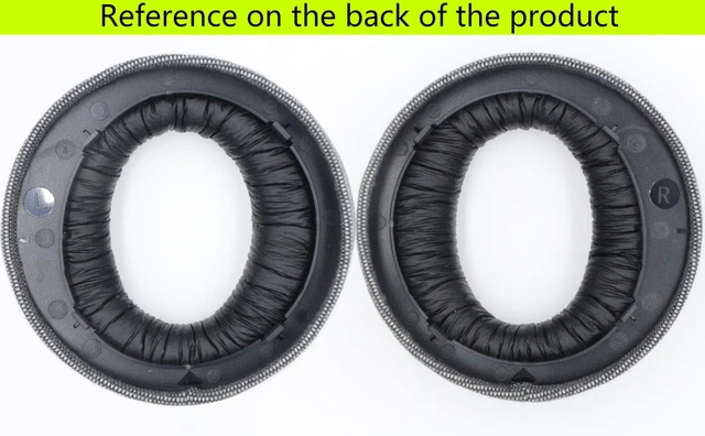 Alt view image 5 of 5 - Replacement Ear Pads Compatible with Sony PS5 Gray Also suitable Sony Pulse 3D wireless headphones Soft cotton/memory foam ear pads and earmuffs