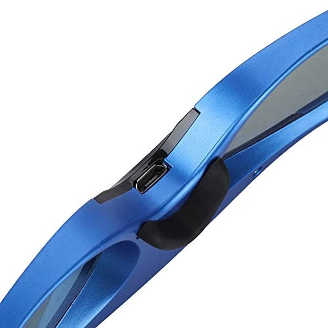 Alt view image 6 of 7 - 3D Glasses, 144Hz DLP-Link Active Shutter Glasses with Rechargeable Battery for 3D Projectors, Goggles for Mainstream DLP Projectors